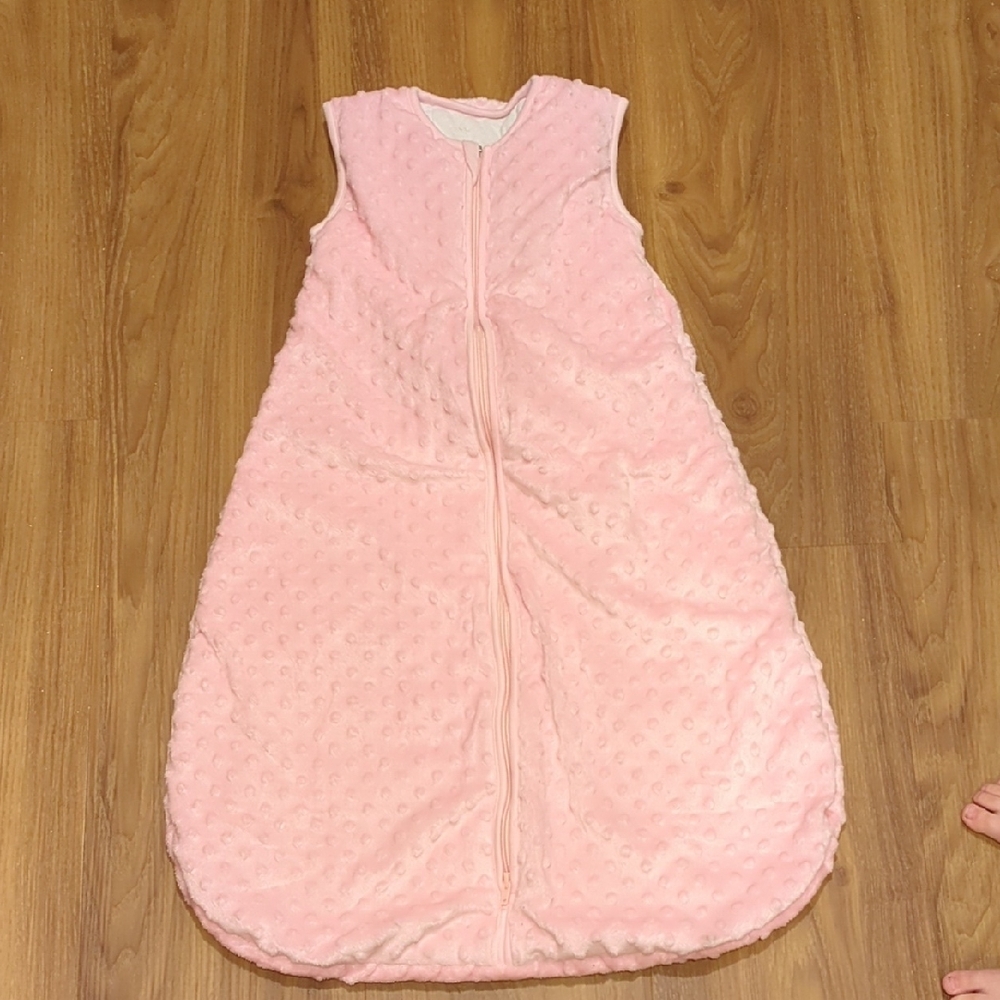 Pink Sleeveless Baby Sleeping Bag